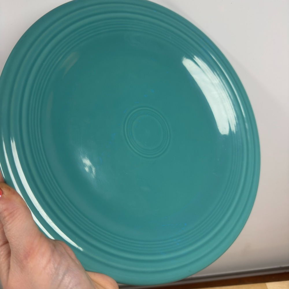 Fiestaware Turquoise 10.25" Dinner Plate - Picture 5 of 9